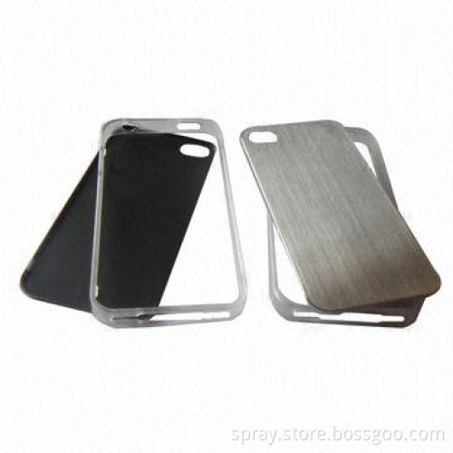 Case for iPhone, with Metal Cover and PC Frame
